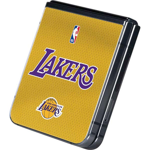 NBA Los Angeles Lakers Jersey Galaxy Z Flip5 5G Skin